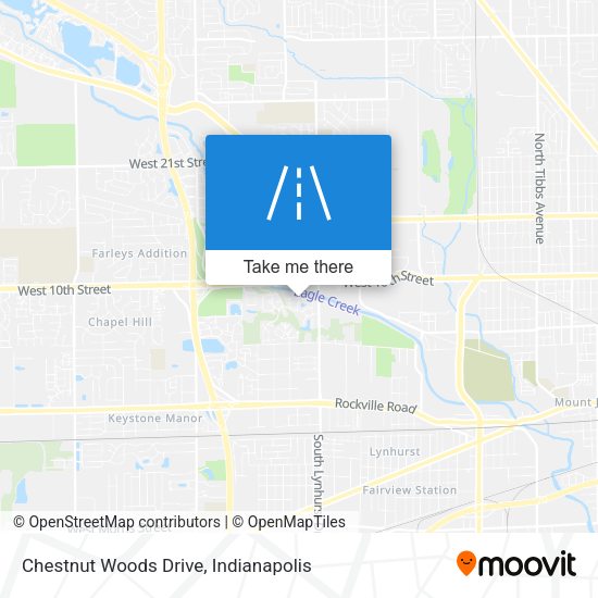 Chestnut Woods Drive map