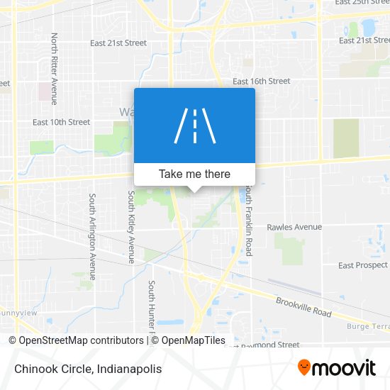 Chinook Circle map