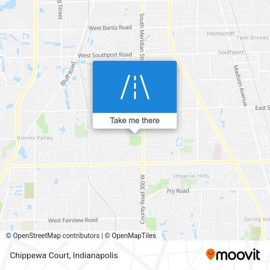 Chippewa Court map