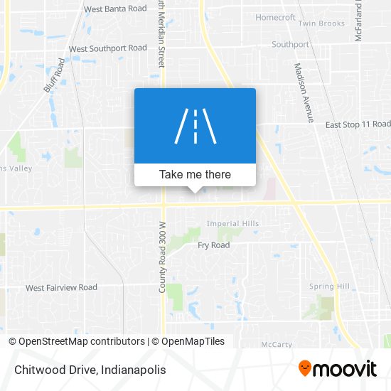 Chitwood Drive map