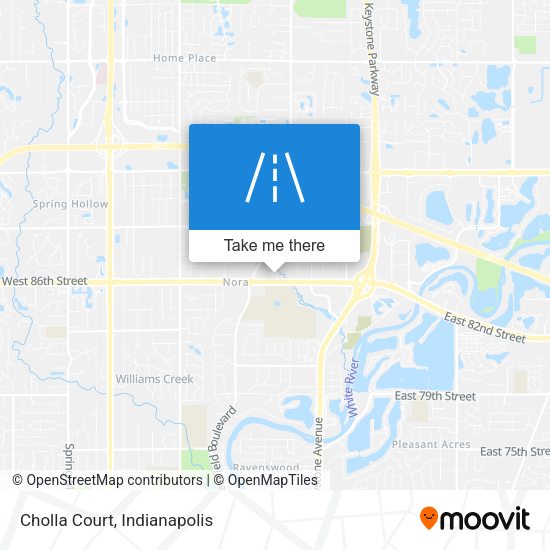 Mapa de Cholla Court