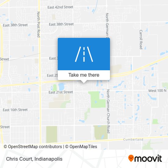 Mapa de Chris Court