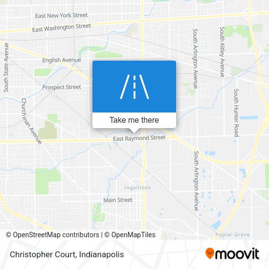 Christopher Court map