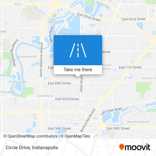 Mapa de Circle Drive