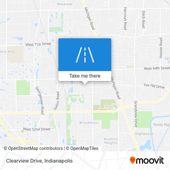Clearview Drive map