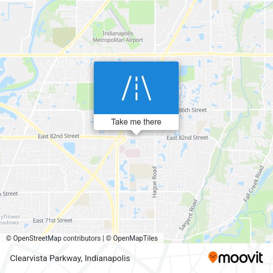 Clearvista Parkway map