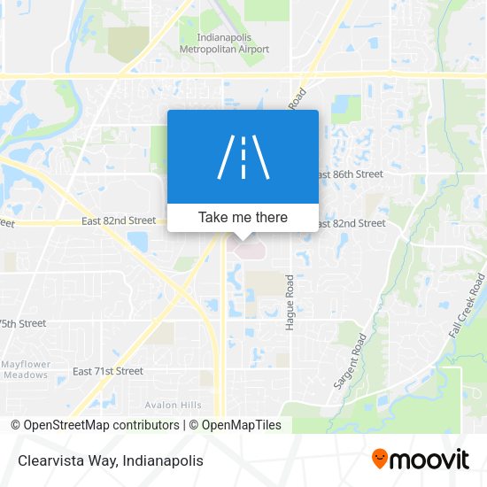 Mapa de Clearvista Way