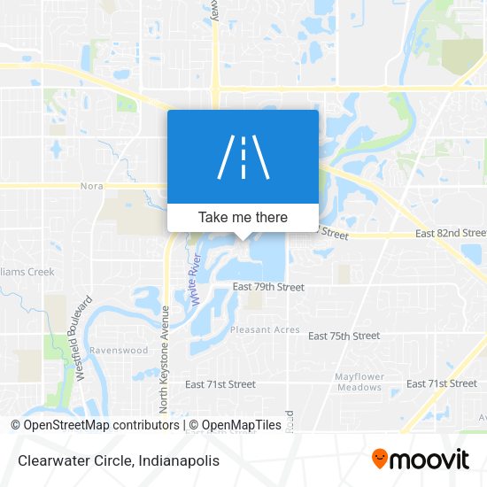 Clearwater Circle map