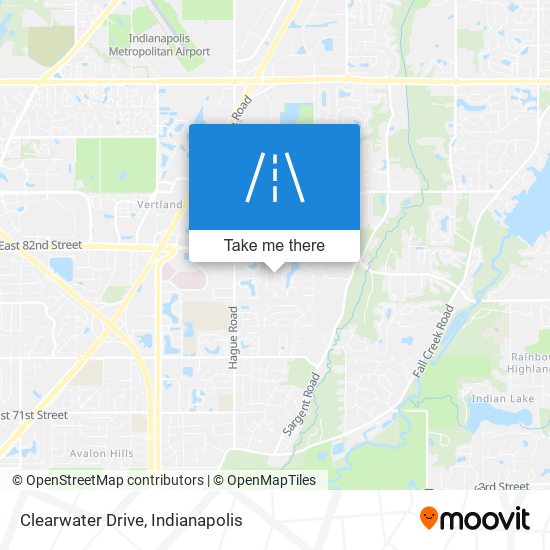 Mapa de Clearwater Drive