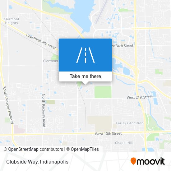 Mapa de Clubside Way