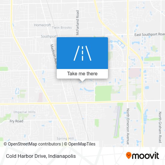 Cold Harbor Drive map