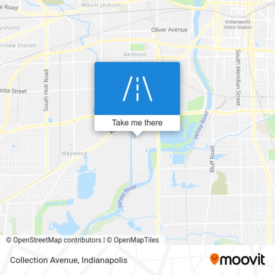 Mapa de Collection Avenue