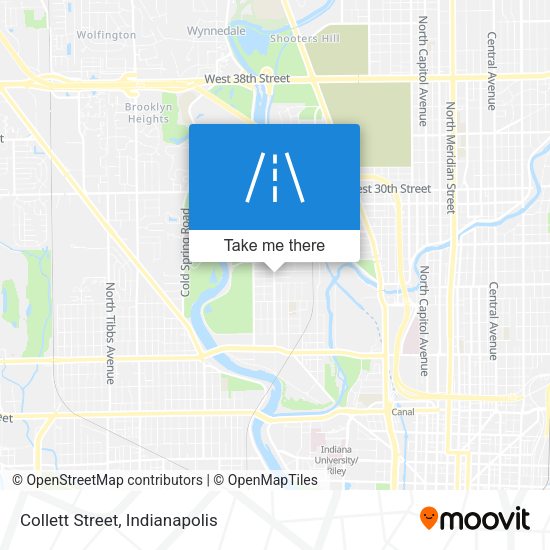Collett Street map