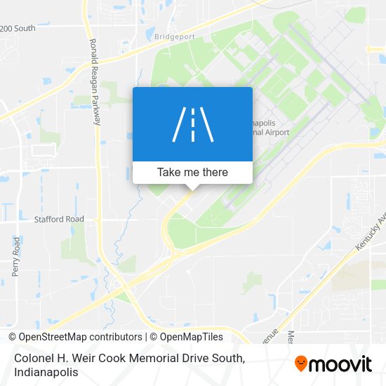 Mapa de Colonel H. Weir Cook Memorial Drive South