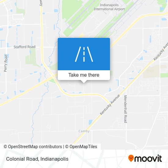 Mapa de Colonial Road