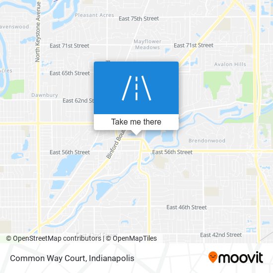 Mapa de Common Way Court