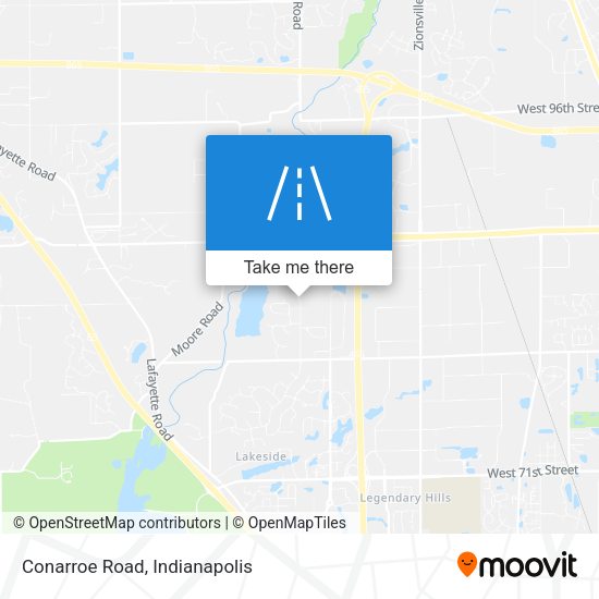 Conarroe Road map