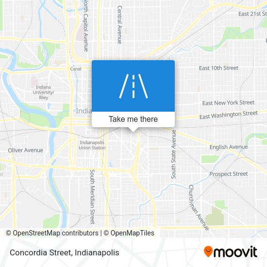 Concordia Street map