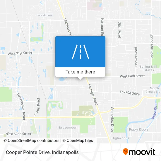 Cooper Pointe Drive map