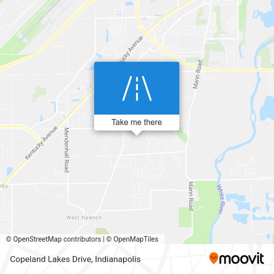 Mapa de Copeland Lakes Drive
