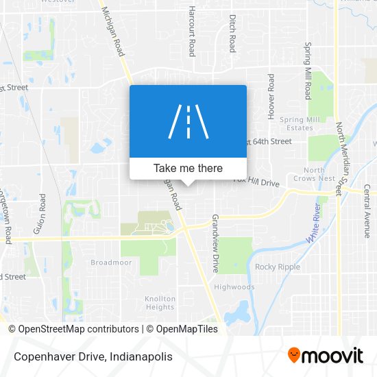 Mapa de Copenhaver Drive