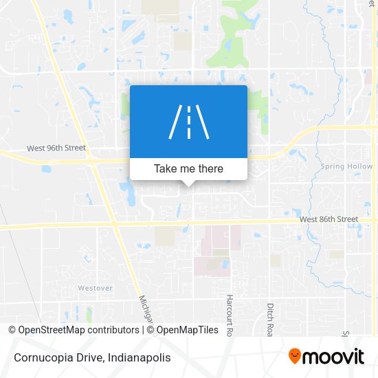 Cornucopia Drive map