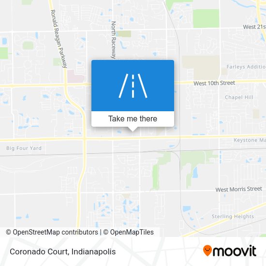 Coronado Court map