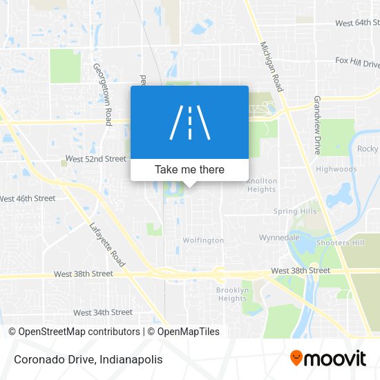Mapa de Coronado Drive