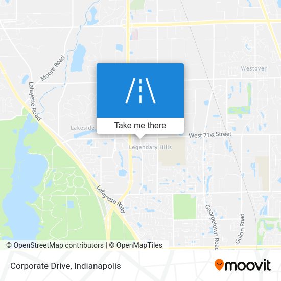 Corporate Drive map