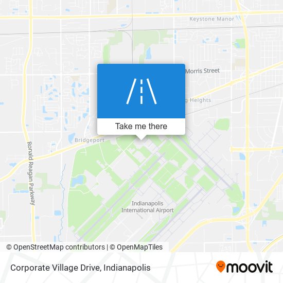 Corporate Village Drive map