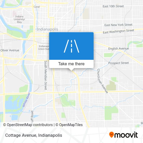 Mapa de Cottage Avenue