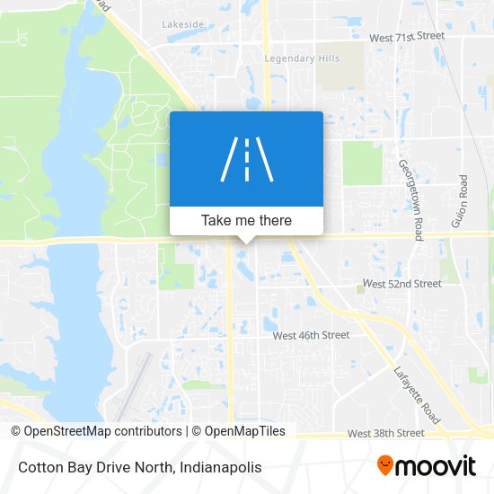 Mapa de Cotton Bay Drive North