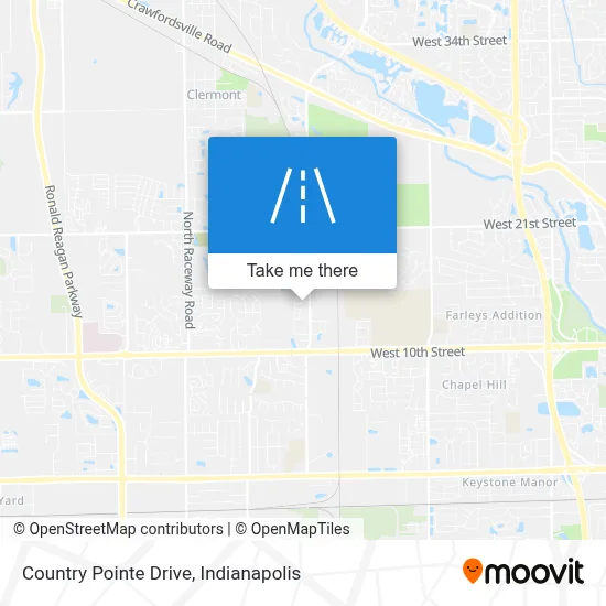 Country Pointe Drive map