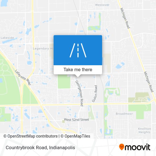Countrybrook Road map