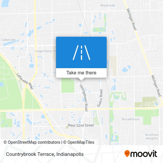 Countrybrook Terrace map