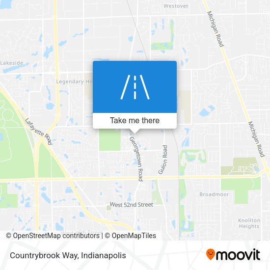 Countrybrook Way map