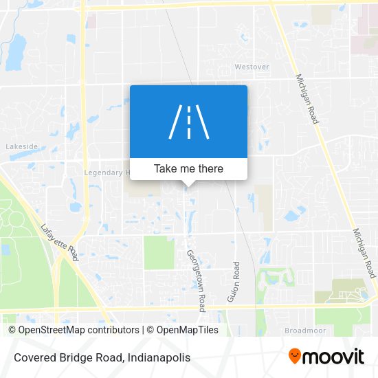 Mapa de Covered Bridge Road