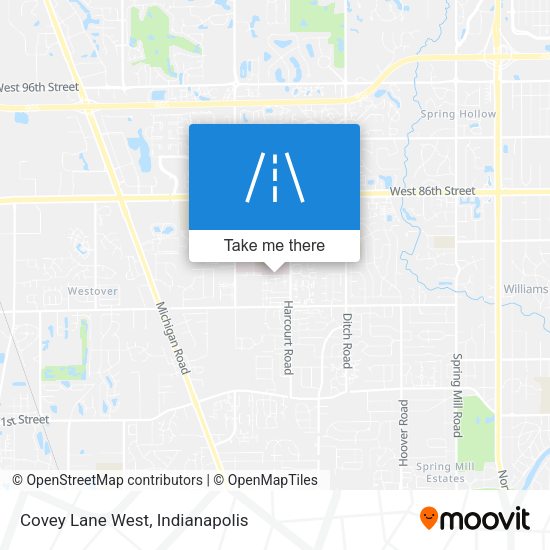 Mapa de Covey Lane West