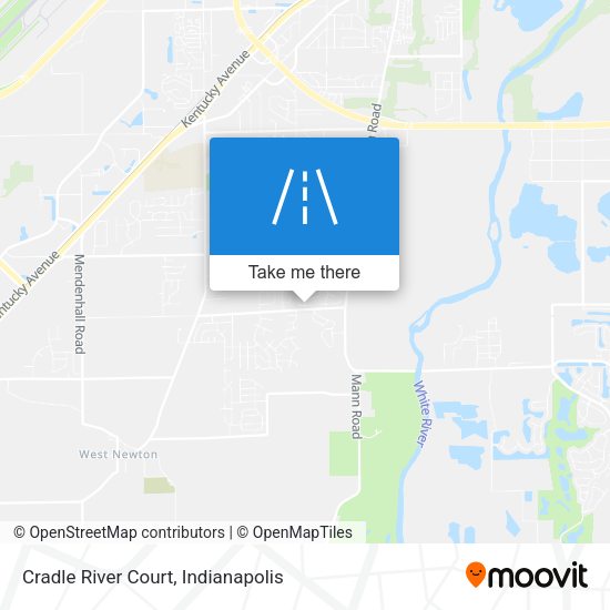 Cradle River Court map