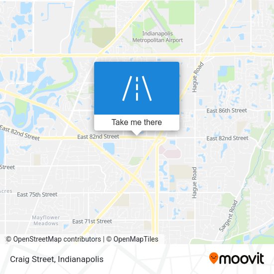 Mapa de Craig Street