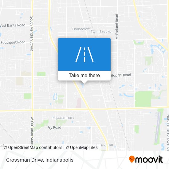 Mapa de Crossman Drive