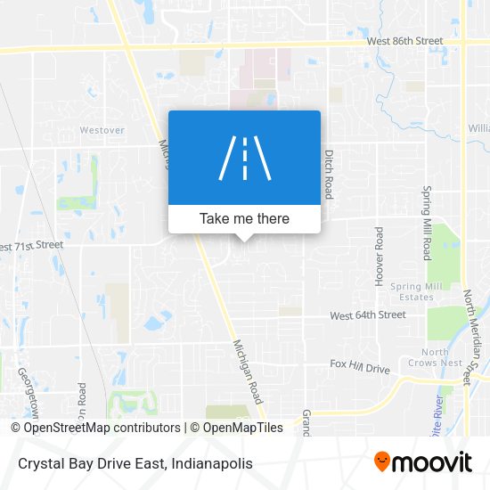 Mapa de Crystal Bay Drive East