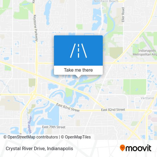Mapa de Crystal River Drive