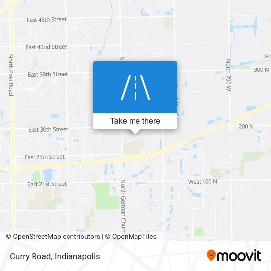 Mapa de Curry Road