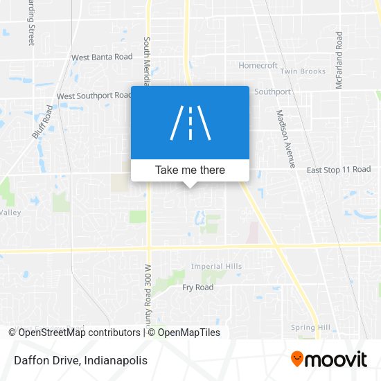 Mapa de Daffon Drive