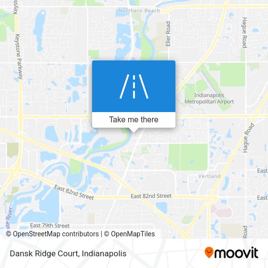 Mapa de Dansk Ridge Court