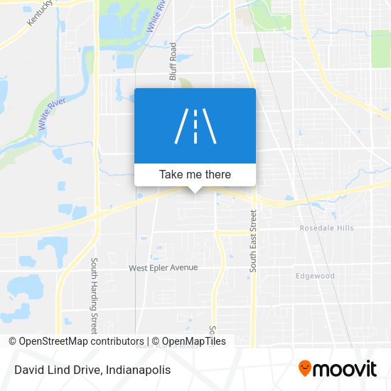 Mapa de David Lind Drive
