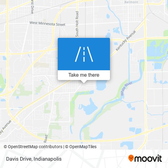 Davis Drive map