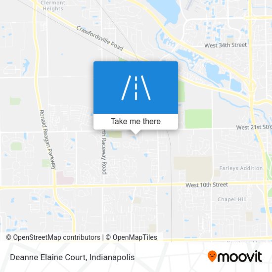 Deanne Elaine Court map