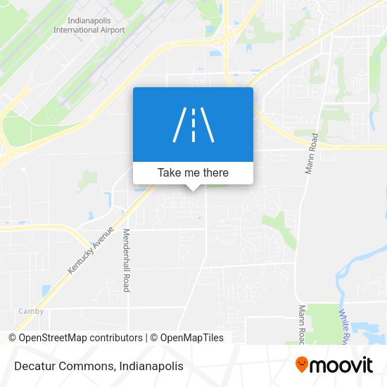 Decatur Commons map